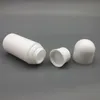 White Plastic Roller Bottles Empty Refillable Roll on Bottles for Essential Oil Perfume Serum Cosmetics Lotion with Plastic Roller