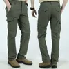 Pantalon tactique léger pour hommes respirant été décontracté armée militaire pantalon long mâle étanche pantalon Cargo à séchage rapide 211013