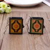 Keychains Mini Ark Quran Book Real Paper kan Arabisch lezen De Koran Keychain Muslim Jewelry Smal22