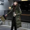 À capuche dames manteau de haute qualité vêtements d'extérieur chauds femmes Parka veste mi-longue femmes hiver épais vers le bas femme 210923