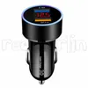 LED Display QC3.0 Fast Quick Charging Car charger 30W 3A Adapter For iphone 11 12 13 14 15 samsung android phone gps pc