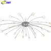 Kroonluchters Fumat Moderne Sky Star Crystal Sitting Ronde G4 LED Glass Stars Suspension Lights Woonkamer Glans Cristal