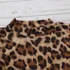 Наборы одежды Детские девочки Одежда для одежды, леопард с длинным рукавом O-образным вырезом + точка короткая тюль юбка