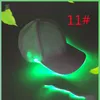 Berretto luminescente a LED Berretti da baseball fluorescenti da uomo Cappello parasole fluorescente per esterni Protezione solare Accessori moda cappelli a sfera
