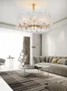 Lampy wiszące Postmodernistyczne kryształ żyrandolu salon do jadalni studium sypialni proste osobowości atmosfera lekka luksus