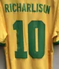 Collectable 2021 Final Malcom Maillot Match Worwes Player Utgåva Richarlison Dani Alves Anpassad något namn nummer Soccer Patch Badge