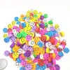 Perles en argile polymère de 10mm, 1000 pièces/lot, pour la fabrication de bijoux, bracelet, collier, accessoires personnalisés