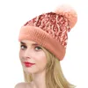 Gorro/crânio tampas 2022 chapéus de moda feminino outono balde de inverno chapéu malha