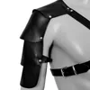 Belts Adjustable Sex Cosplay Costumes Sexy Women Mature Men Gentleman Leather Body Chest Harness Belt Punk Fancy Clothing Accessor2182419