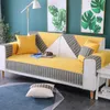 Крышка стулья скандинавской простота твердый диван Chenille не скользит современный апельсиновый серый полотенце