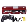 2.4G RC Car Bus City Express Model RC Toy Car With Realistic Light And Sound - Red Q0726