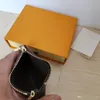 High Quality pu Leather card holder Coin Purses m62650 Key Pouch Classic Zip Wallets Fashion Designer mens Holders Letter Womens purse Luxury unisex Wallet with box