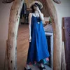 ジョニー教徒の女性の夏のスパゲッティストラップドレスソリッドカラーの柔らかい女性ノースリーブカジュアルコットン5色のドレス210521