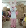 Halloween Rabbit Mascot Costume High quality Cartoon Character Outfit Suit Adults Size Christmas Carnival Birthday Party Outdoor Outfit