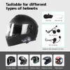 Motorcycle Bluetooth Intercom Earphone Hysnox HY-01S 1000m 2 Riders Group Sports Helmet Headset Interphone Communication Systems Kit IP65 Waterproof