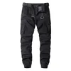 Multi-Pocket Casual Pants Men Military Tactical Joggers Cargo Pants Men's Outdoor Hiking Trekking Sweatpants Male Hip Hop Bottom 210616