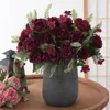 Decorative Flowers & Wreaths Faux Silk Bright-colored Good Charming Easy Maintain Flower