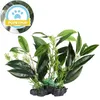 Dekorativa blommor kransar popetpop artificiellt bladgräs Vacker akvariumdekor för hembutik fisk tank295v