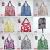Home Storage Nylon faltbare Einkaufstaschen wiederverwendbare umweltfreundliche Falttasche Damen Aufbewahrungstaschen DHW31
