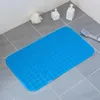 Banyo duş paspesi kilim kauçuk kaymaz zemin mat küvet ayak ped emme bardağı su geçirmez çocuklar güvenlik duş küveti mat 210401