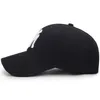 Rengör justerbar hatt vuxen spänne stängning pappa sport golf cap svart för liga baseball team6421276