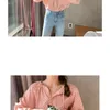 lantern sleeve S-XL print Shirts Casual Loose Plus Size Women Blouses Female Top vetement femme 210417