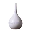 Wazony retro biały ceramiczny wazon ręcznie robiony układ kwiatowy długa szyja nowoczesny minimalistyczny na kwiaty ślub