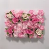 Dekorativ blomman för blomma vägg handgjorda blad konstgjorda siden blommor bröllop väggdekor baby shower fest bakgrund