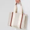 حقيبة الكتف خطاب طباعة شريط كبير أكياس التسوق قماشية قماشية أنثى حقيبة يد غير رسمية اليابانية