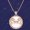 12 Collana con segno zodiacale Oroscopo Bilancia Pendenti in cristallo Fascino Segno zodiacale Girocollo Astrologia Collane per gioielli moda donna ragazza