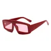 Men Anti-UV PC Lens Glasses Irregular Square Sunglasses