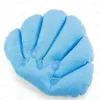 Soft Bathroom Pillow Home Comfortable Spa Inflatable Bath Cups Shell Shaped Neck Bathtub Cushion Accessories