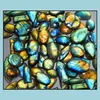 Loose Gemstones Jewelry 30Ct Top Quality Natural Mti Fire Labradorite Wholesale Lot Cabochon Gemstone Drop Delivery 2021 Fv8Ba