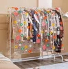 garment rack with cover