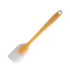 Cuisine Silicone non bâton pâtissier pâtisserie crème au beurre grattoir de gâteau Spatula Tool Patterraillage Chocolat Smoothie Mélangeur ustensiles de cuisine 27.8 * 5.7cm