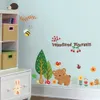 woodland animal wall stickers