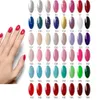 With 120/54/6W UV LED LAMP 10/20 Colors Gel Drill Machine Polish Kit Nail Art Tools Set