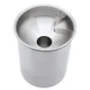 Smokeless Car Ashtray with Lid Smell Proof Stainless Steel Ash Tray Windproof Smoking Accessories Wholesale XBJK2202