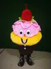 Хэллоуин вишневый торт талисман костюм высокого качества настроить мультфильм ноги плюшевые аниме тема персонажа персонажа для взрослых размер рождественские карнавальные платья