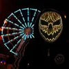 Halloween-Maske, LED-Licht, leuchtende Party, lustige Masken, The Purge, Wahljahr, tolles Festival, Cosplay, Kostümzubehör, Coser-Gesichtsschild A02