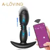 NXY SEX ANAL TOYS App Remote Control Thrust Massageur Massageur Masser vibrateur Bluetooth Blutooth Vibrateurs Big Butt Toys for Men Gay2447592