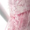 2021 Ny moderskapsspetsklänning Maternity Photography Props kläder för gravida kvinnor maxi fancy fotografering fotor graviditet klänning G220309