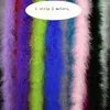 Party Feathers Strip Decoration Diameter 7-9 CM2Meter/Lot Colorful Ostrich Feather Boa Ostrich Feathers Trim Wedding Shawl Feathers for Craf