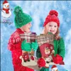 Decorazioni natalizie Forniture per feste festive Casa Giardino Calza Babbo Natale Pupazzo di neve Renna Regalo di Natale Sacchetti di caramelle Hanging Aessory Jk
