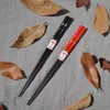 Chopsticks 6 Pare Japansk stil Trähackar Sticks Naturlig återanvändbar Classic Chopstick