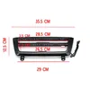 Car Carbon Fiber Radio Trimd LED Ambient Light Interior Door Ac Panel Dekorativ för-3 Serie F30 / F31