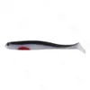 Soft Silicon Rubber Artificial Worms Fish Bait 11cm 7g Black&white colors Freshwater Sticks shad fishing lure