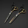 Spot Japan 440C Original 6 inch Professional Hairdressing Scissors Thinning Barber Scissor Set Hair Cutting Scissorses Salon Hair 7252951