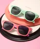 キッズサングラス偏光卸売シリコーンサングラスデザイナーラウンドフレームガールズアイメガネ子供の色合いファッション眼鏡16色bf7964