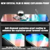 Full täckning Curved 3D Cover Skärmskydd Hydrogel Mjukfilm för Samsung S8 S9 Plus S10 S10E S20 S21 Not 8 9 10 20 Ej härdat glas